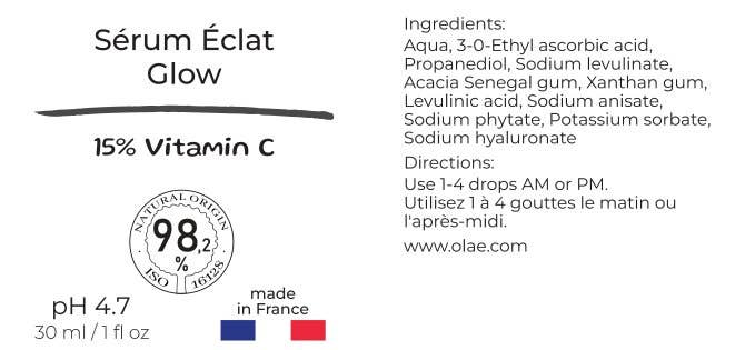 Glow Serum revitalizes skin,enhances radiance,and evens out skin tone