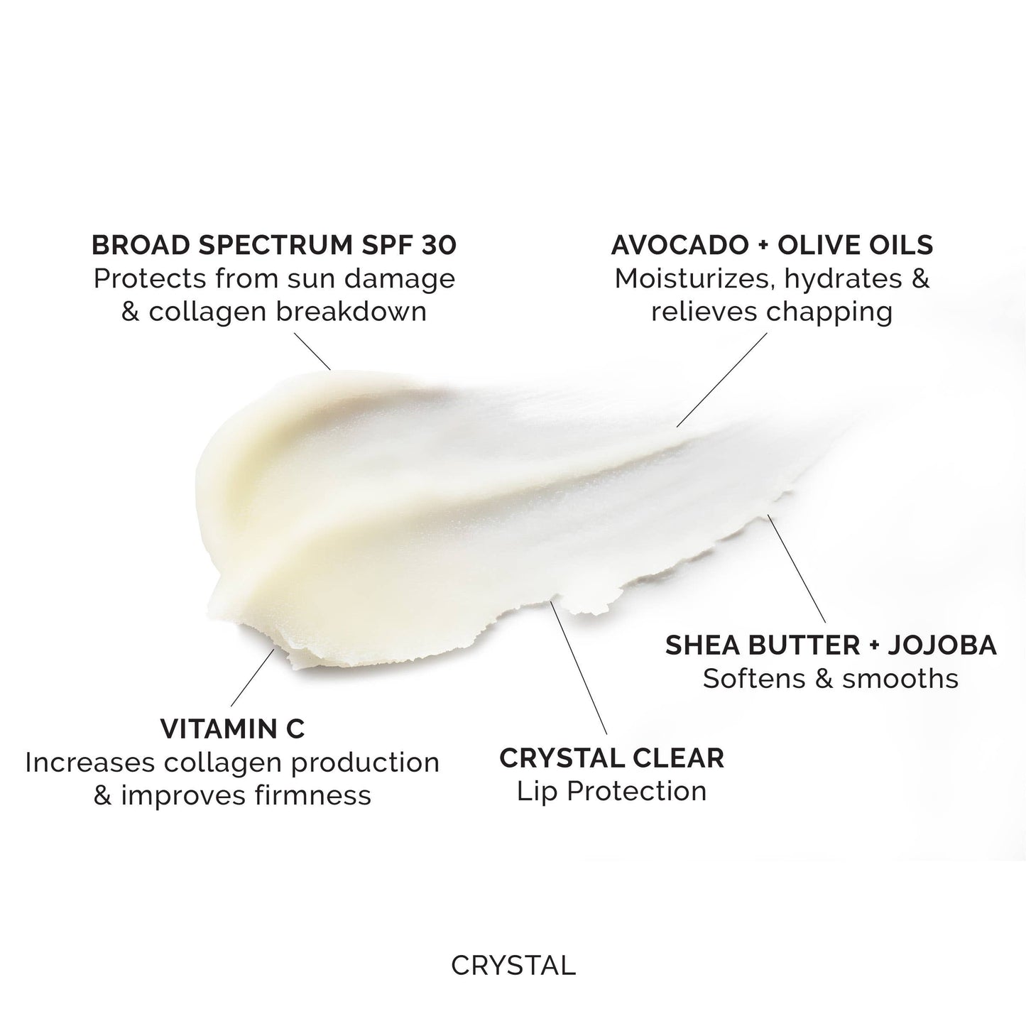 Hydrating Sheer Lip Balm SPF 30 Crystal